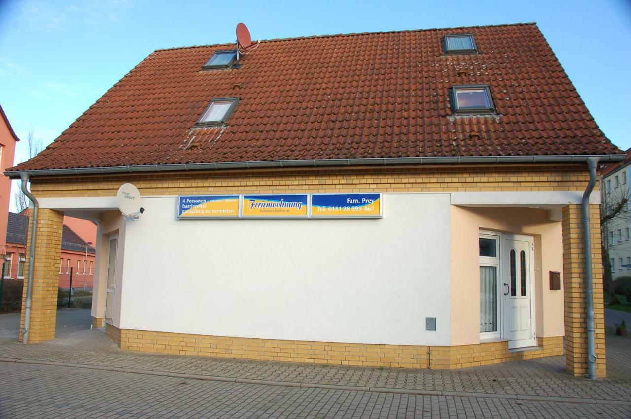 Ferienwohnung Prey Ueckermünde Eksteriør billede